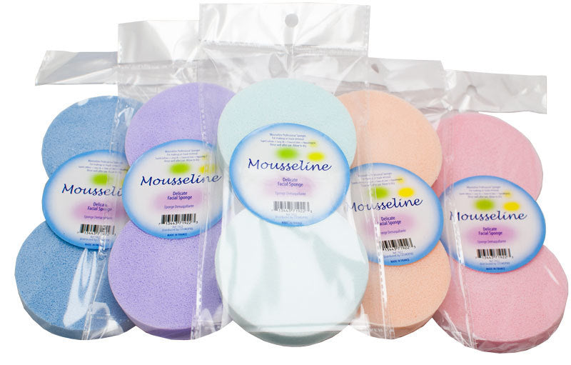 Mousseline Silk Sponges 2/PK