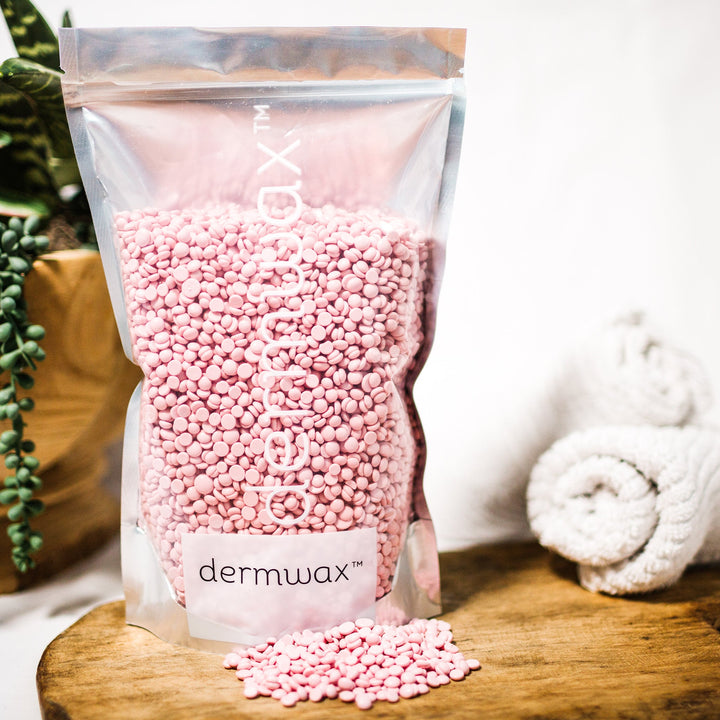 Dermwax Pink Chiffon Hard Wax Beads