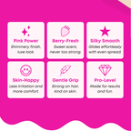 Dermwax LUXE Strawberry Sorbet Soft Wax, 14 Oz