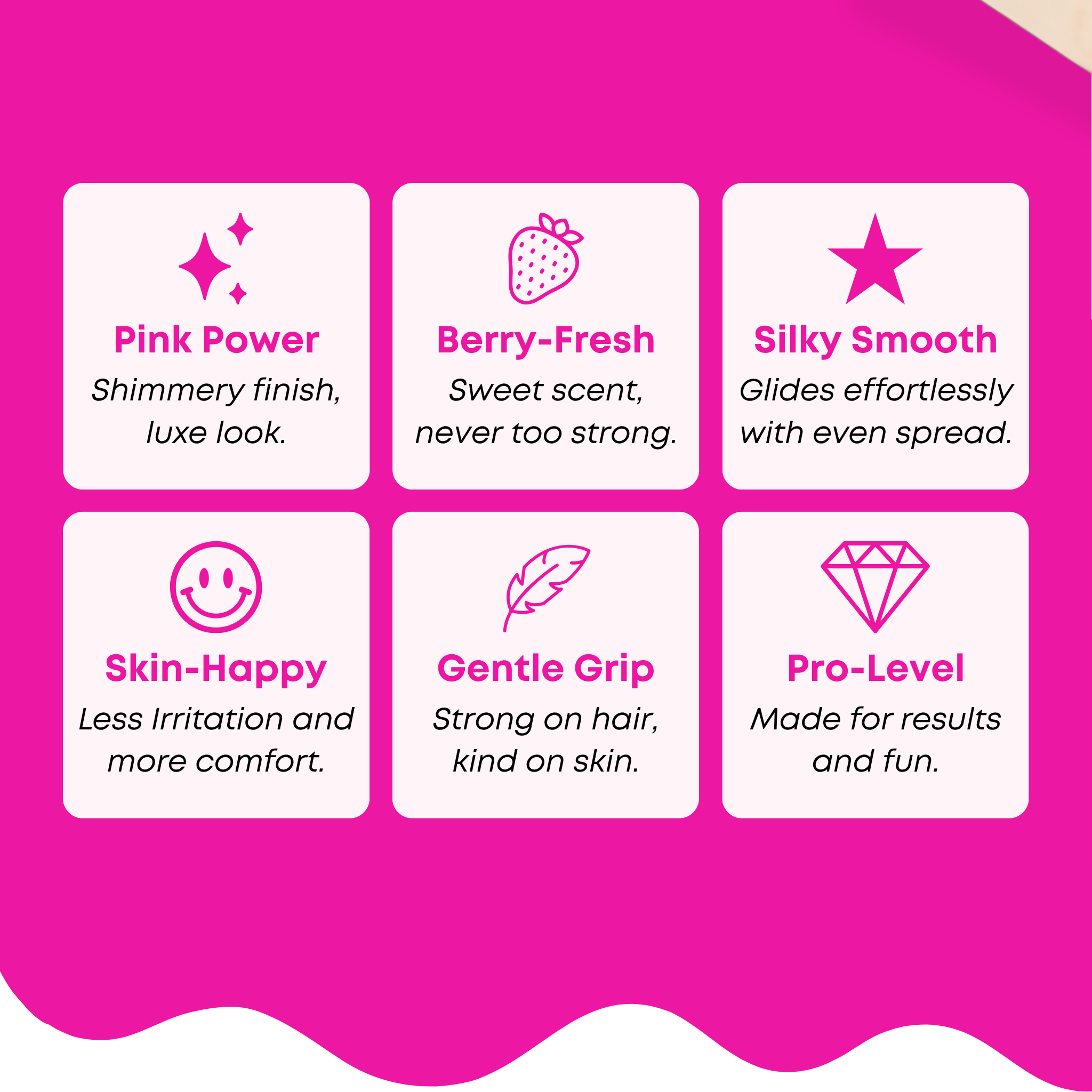 Dermwax LUXE Strawberry Sorbet Soft Wax, 14 Oz