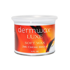 Dermwax LUXE 24K Creme Brule Soft Wax, 14 Oz
