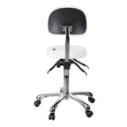 Esthetician Stool with Ergonomic Backrest
