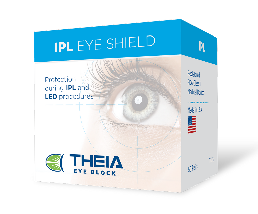 Theia Eye Block TT73 IPL Non-Laser Eye Shield, 50 Pairs/Box