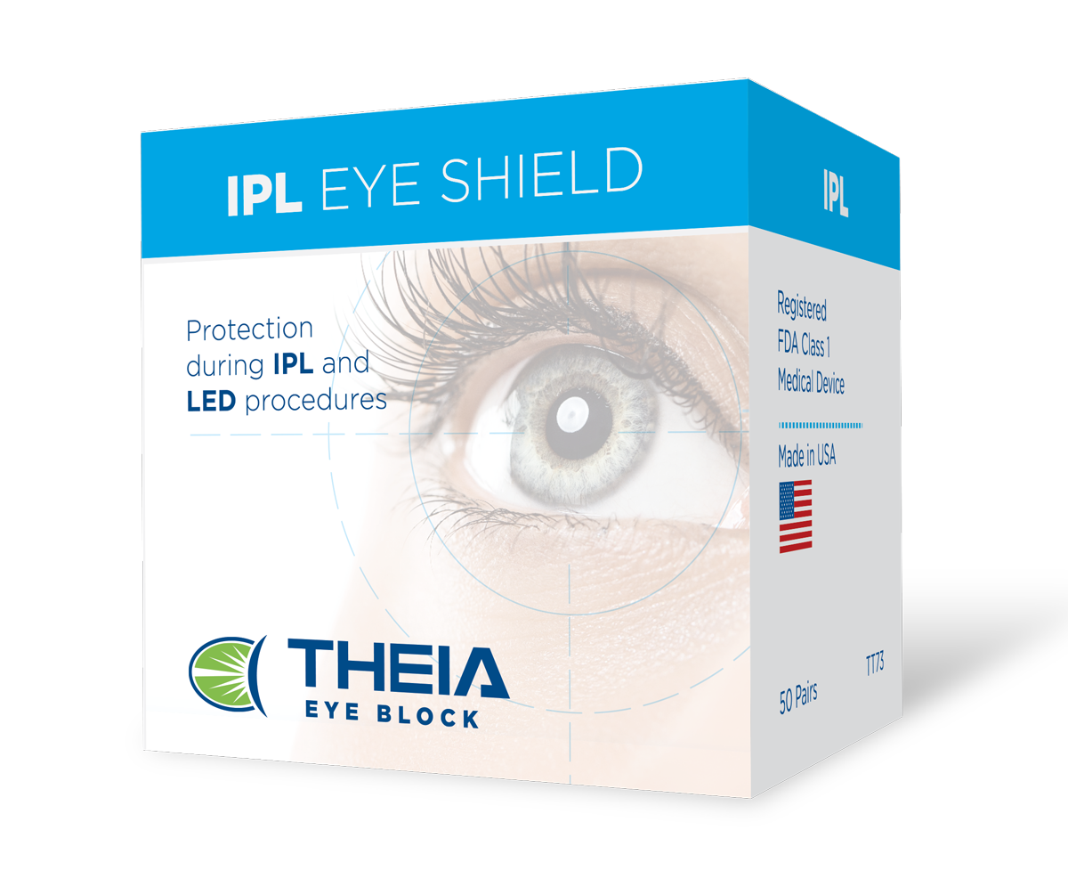 Theia Eye Block TT73 IPL Non-Laser Eye Shield, 50 Pairs/Box
