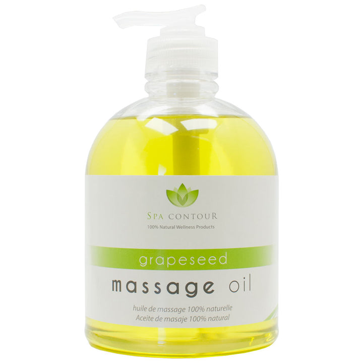 Spa Contour Grapeseed Unscented Massage Oil