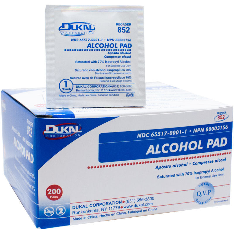 Alcohol Prep Pads / Wipes - 200/box