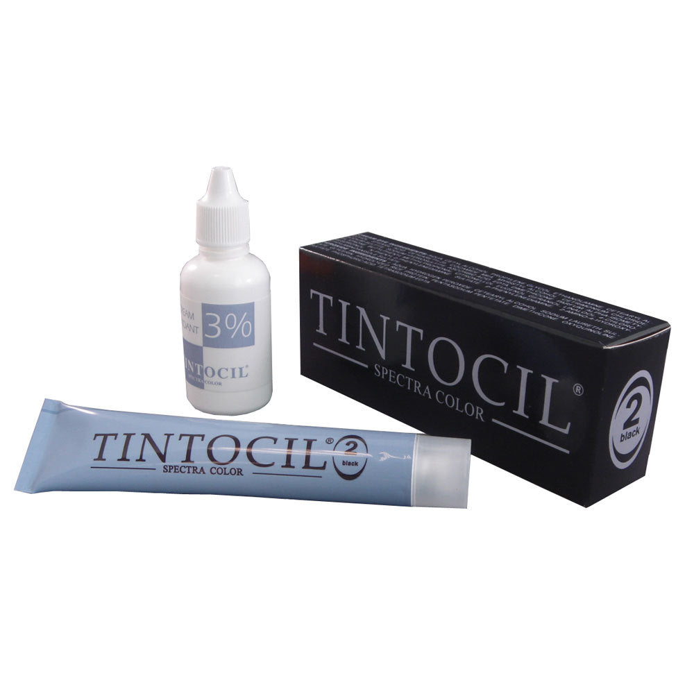 Tintocil Black Cream Hair Dye 30ml/1oz