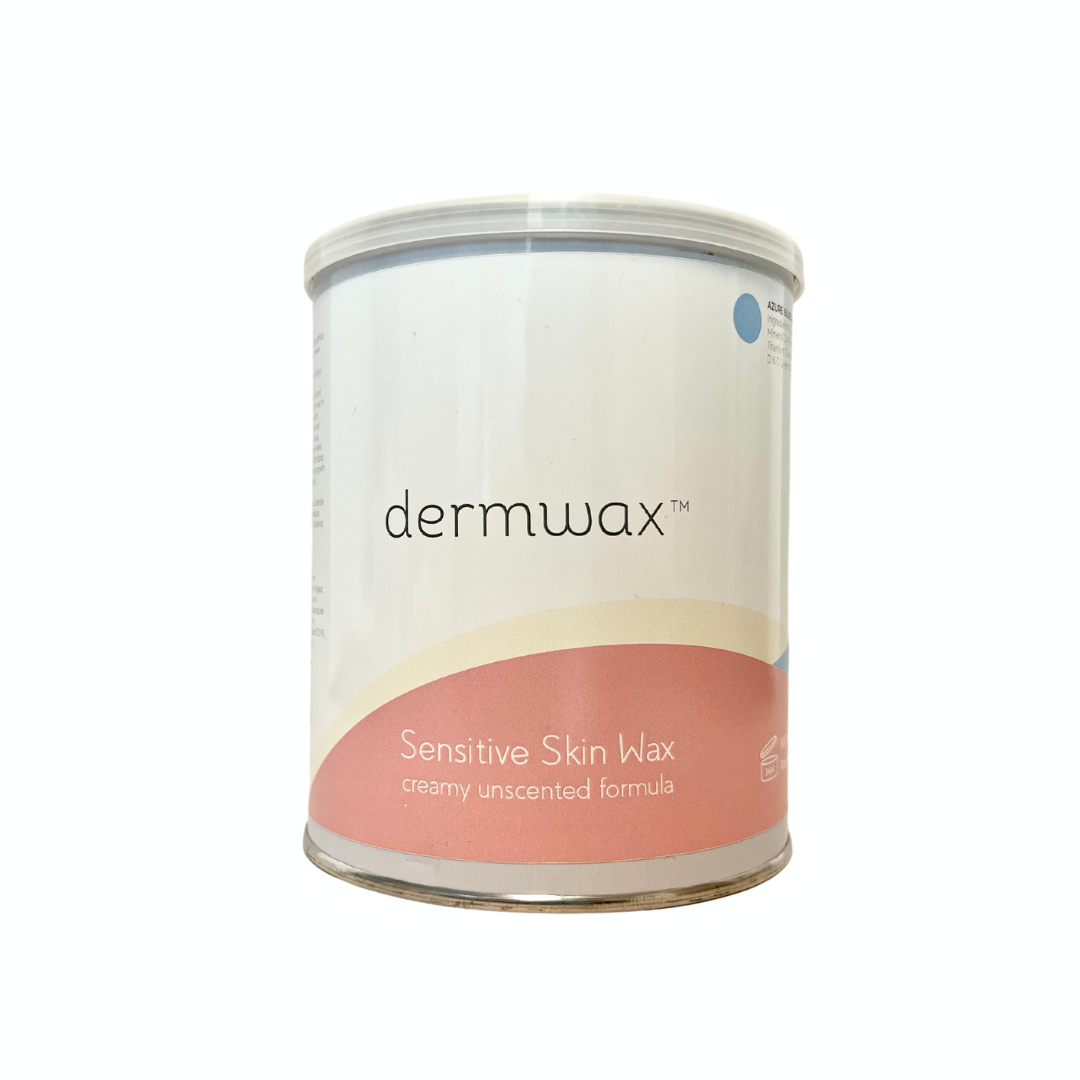 Dermwax Azure Blue Creamy Sensitive Skin Soft Wax - Large