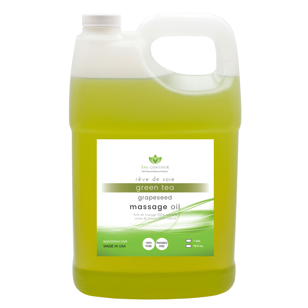 Spa Contour Rêve de Soie Green Tea Massage Oil