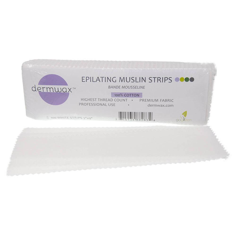 Muslin Strip White 3" x 9" - 100/PK