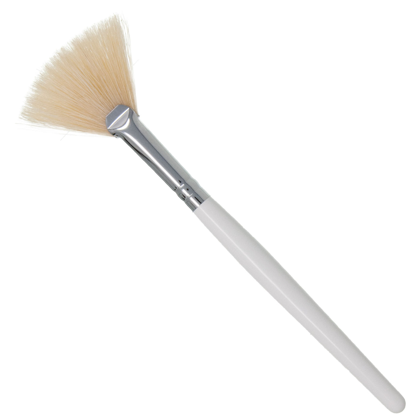 Fan Mask Brush Short Handle 6"