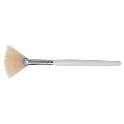 Fan Mask Brush Short Handle 6"