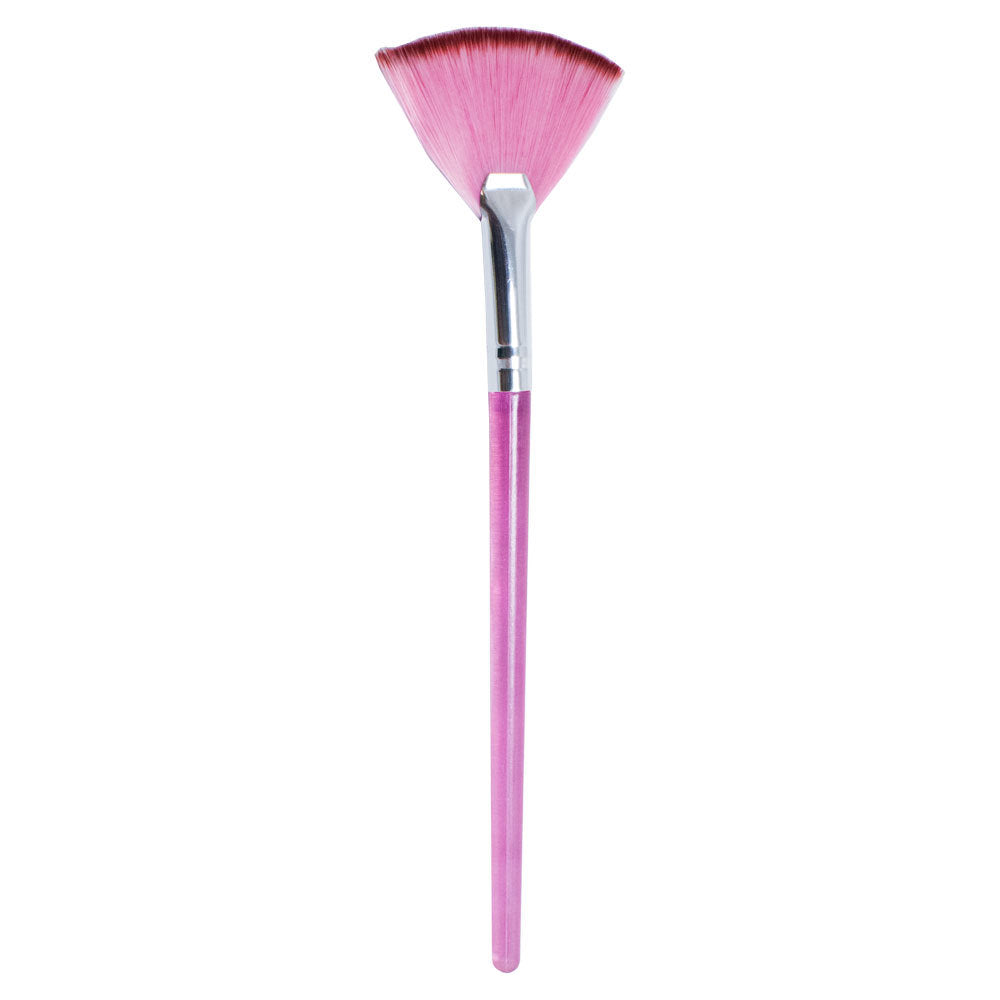 Pink Fan Brush