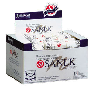 Sanek Neck Strips - 60/PK - 12/Box