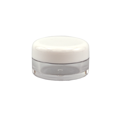 Clear Jar 5GM with threaded cap