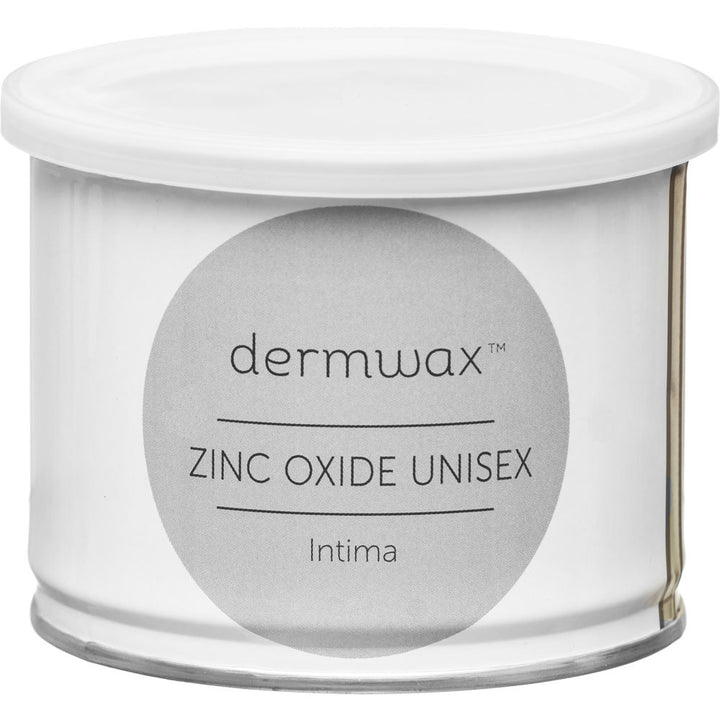 Dermwax Zinc Oxide Unisex Intima Metallic White Soft Wax