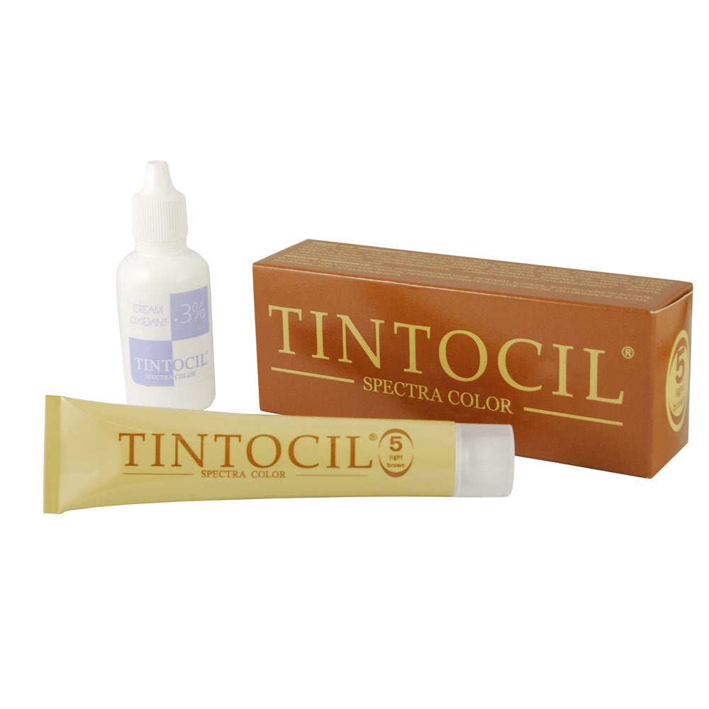 Tintocil Light Brown Cream Hair Dye 30ml/1oz