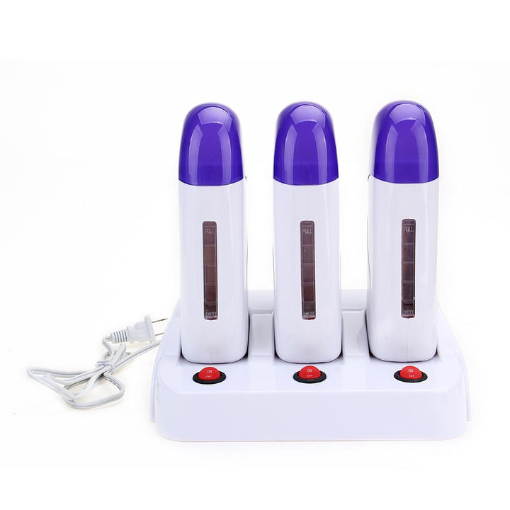 Roll-On Depilatory Wax Heater 3-in-1