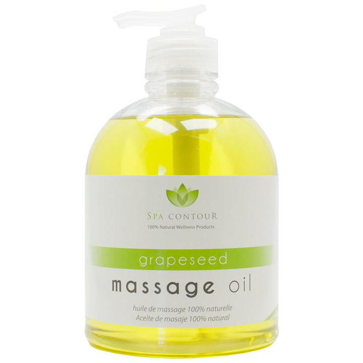Spa Contour Grapeseed Unscented Massage Oil